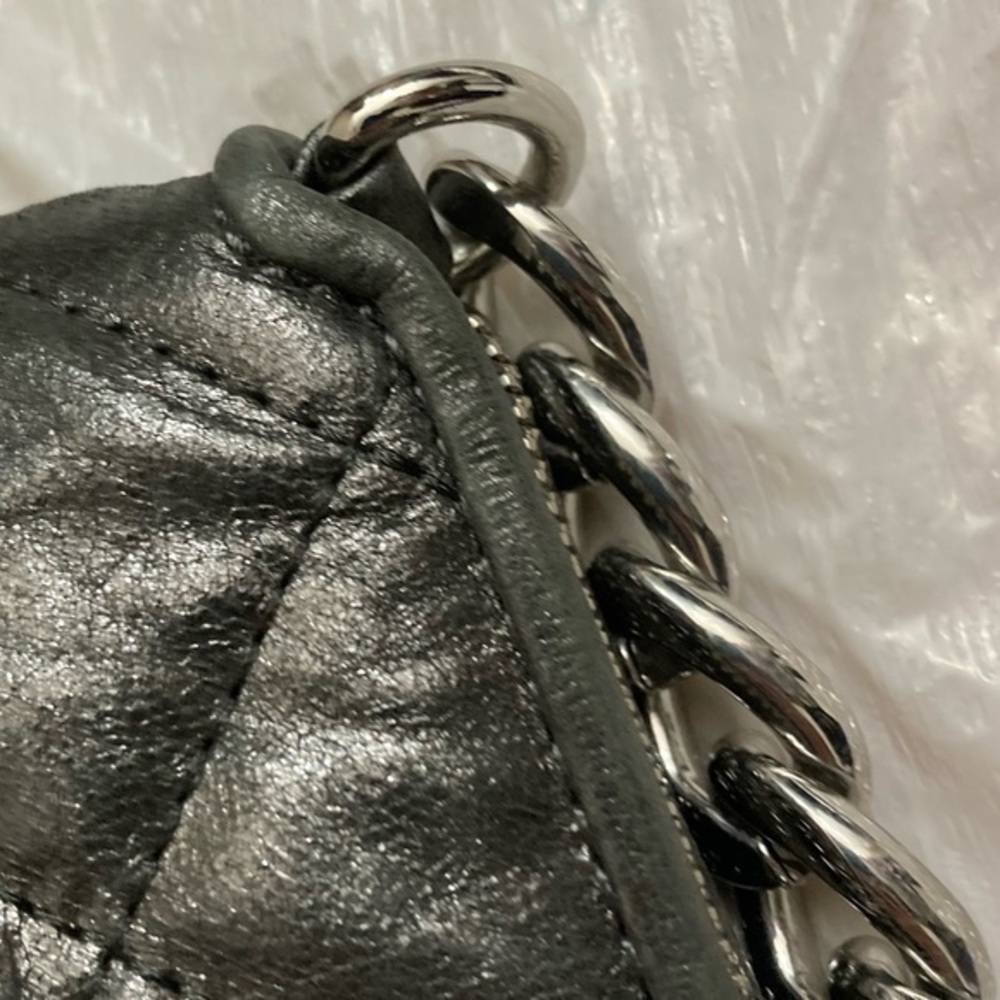 Michael kors gray quilted leather mini bag - Picture 13 of 14
